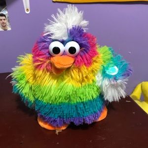 Walking dancing chicken toy